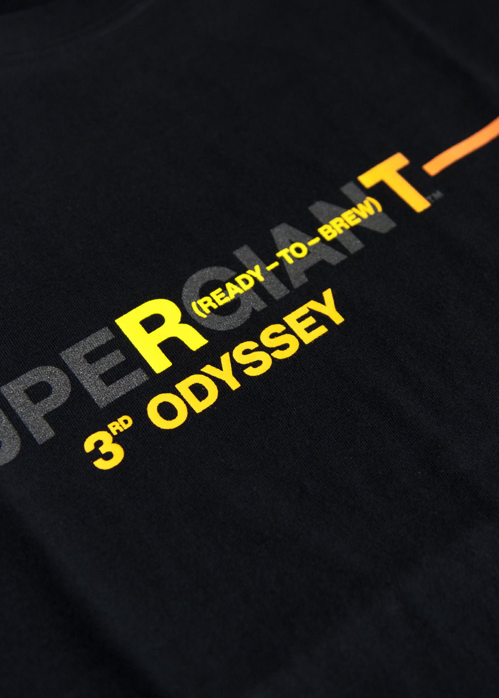 SUPERGIANT™ 3RD ODYSSEY T-SHIRT BLACK