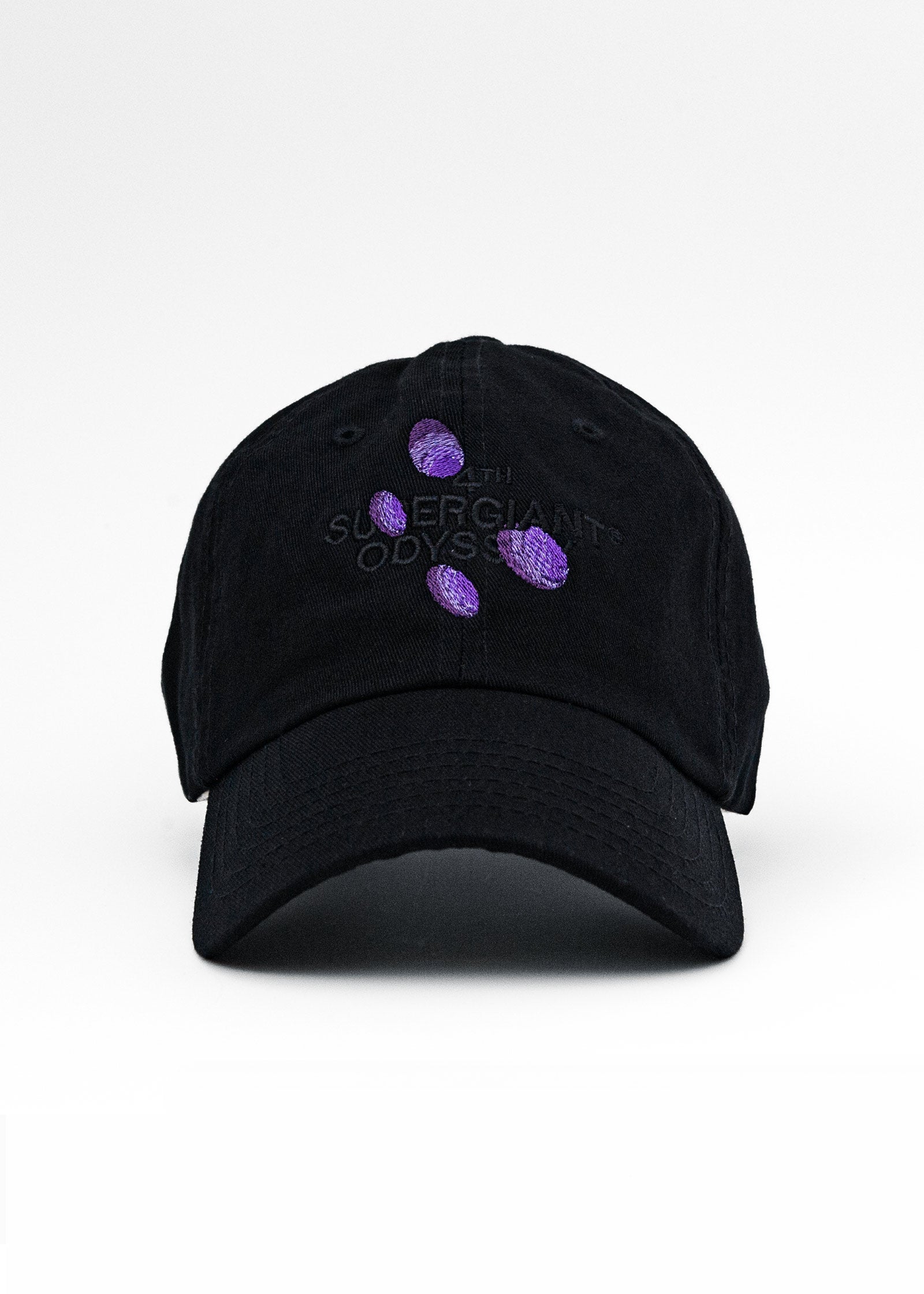 SUPERGIANT® 4TH ODYSSEY CAP BLACK ON BLACK