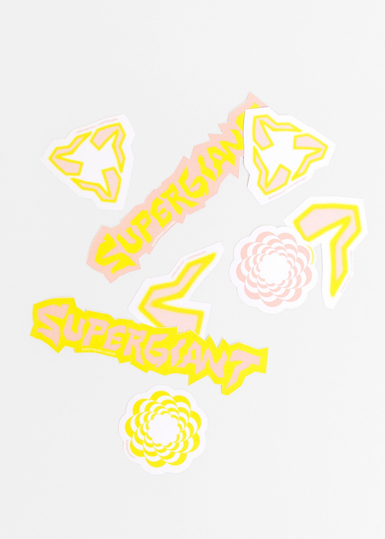 SUPERGIANT® 7TH ODYSSEY STICKER PACK
