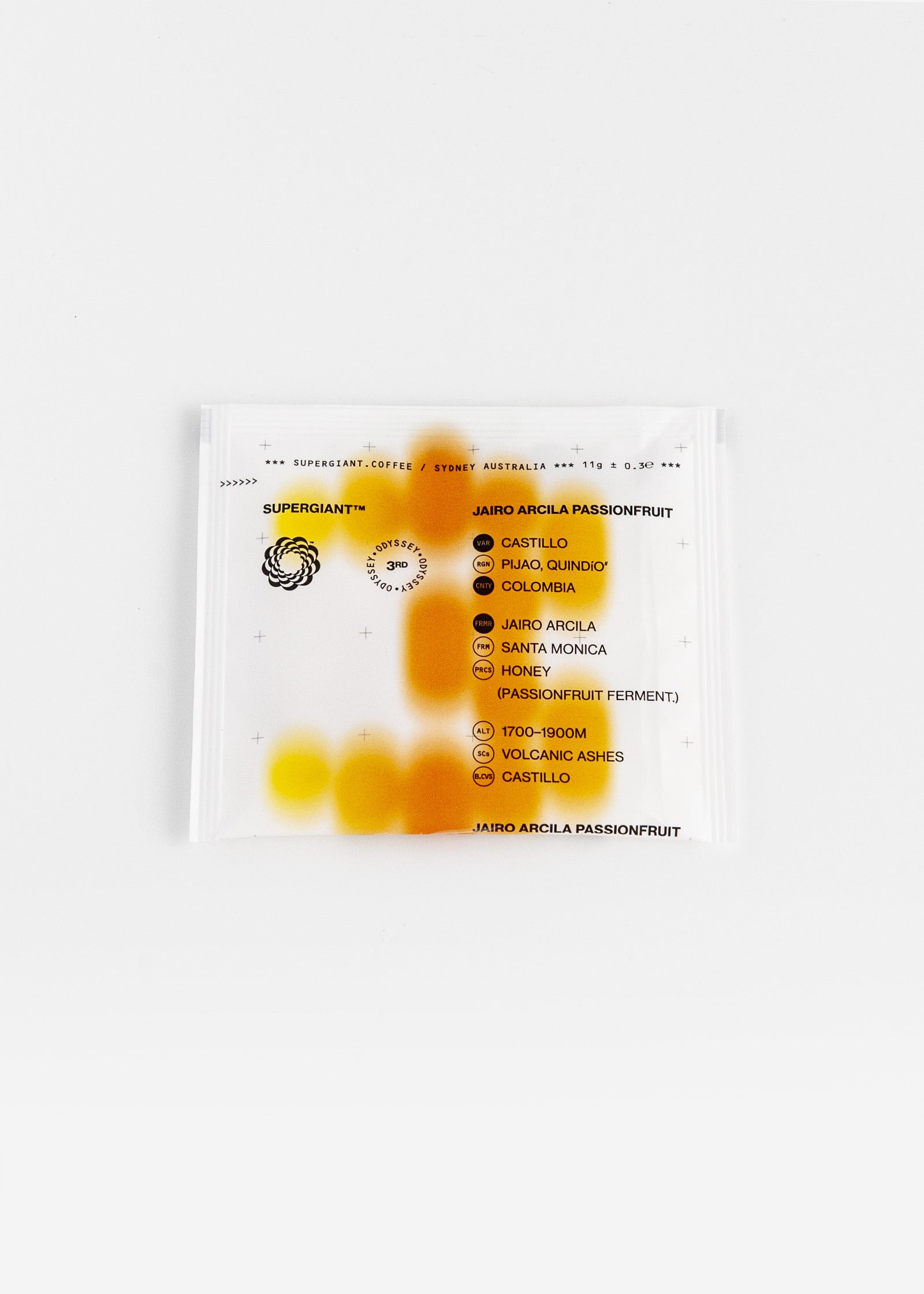 3RD ODYSSEY: JAIRO ARCILA PASSIONFRUIT (1-SERVE)