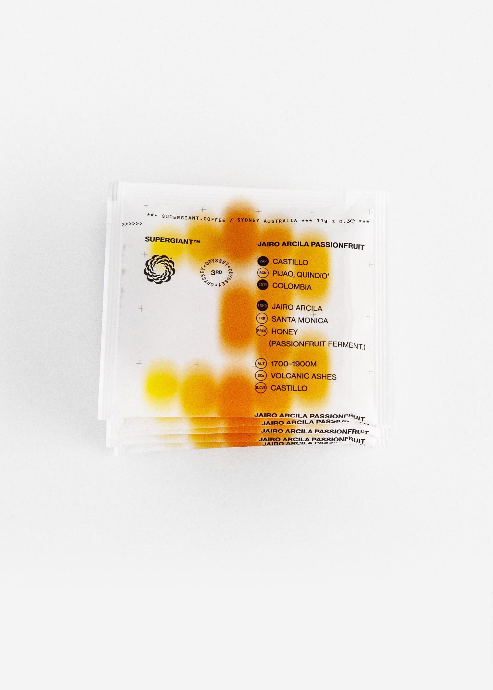 3RD ODYSSEY: JAIRO ARCILA PASSIONFRUIT (5-PACK)